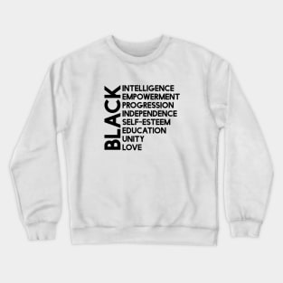 Black Power | African American | Black Lives Crewneck Sweatshirt